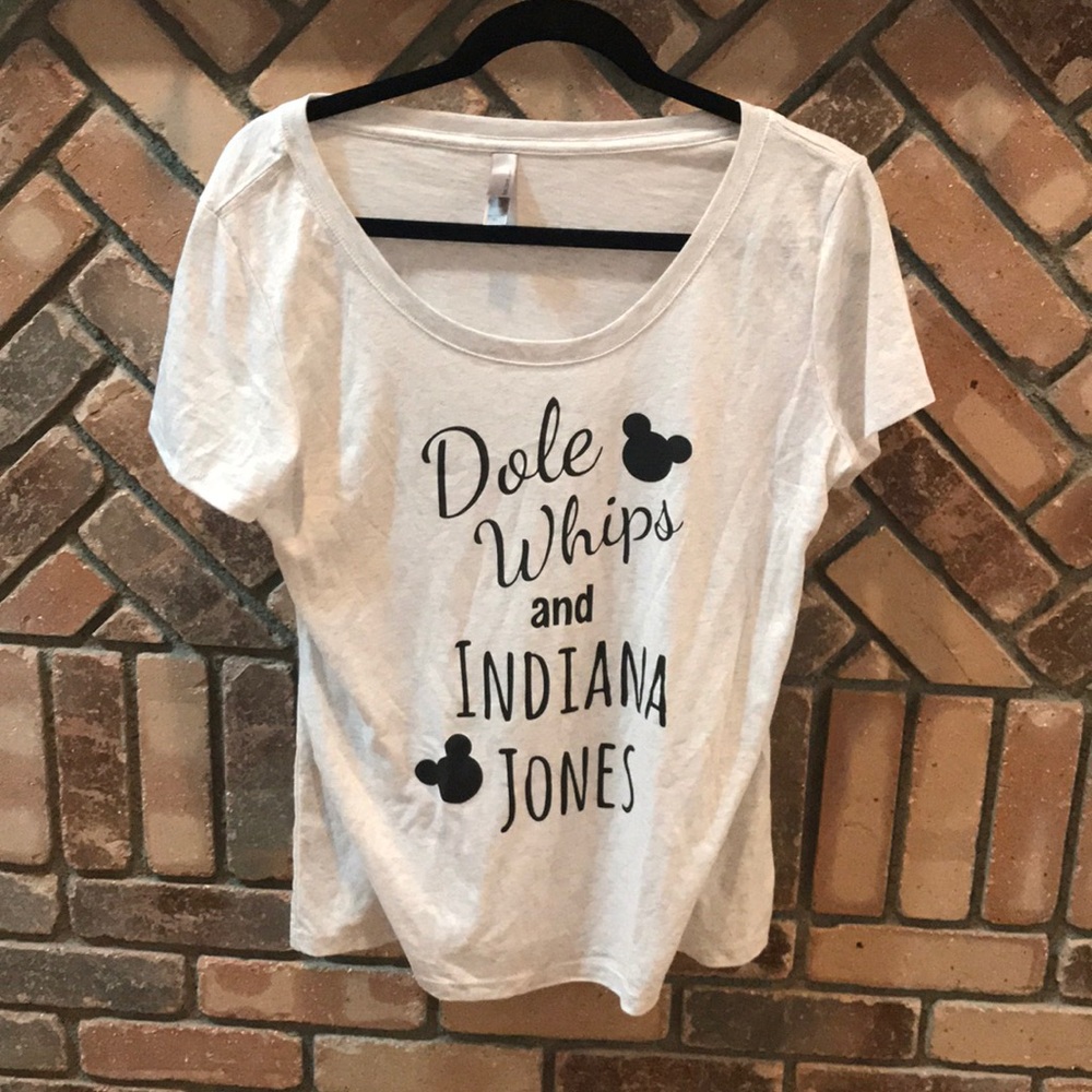 Happiest Tees On Earth Scoop Neck